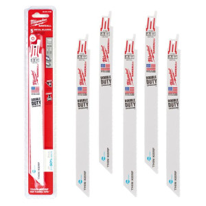 5x Brzeszczot THIN KERF stal 230mm 18TPI Milwaukee