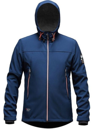 Kurtka męska softshell Ozoshi Shimoda granatowa O21F003