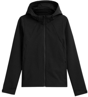 Kurtka damska 4F softshell głęboka czerń H4Z21 SFD002 20S