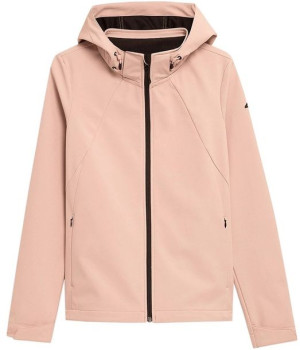 Kurtka damska 4F softshell jasny róż H4Z21 SFD002 56S