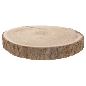 Podkładka podstawka drewniana krążek plaster drewna 29-34 cm
