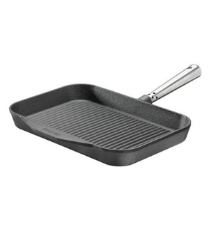 Skeppshult Patelnia grillowa prostokątna, stalowa rączka