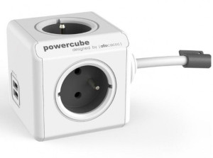 UPS PowerCube Original 4 gniazda 2x USB 15m