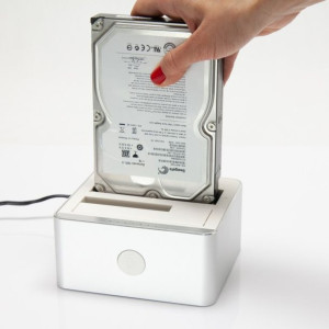 Stacja Unitek DUAL HDD USB 3.1 srebrna Y-3027
