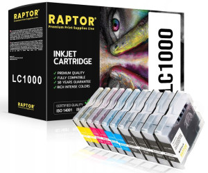 10x Tusz Lc1000 Do Brother Dcp-525c 525cj 530cj