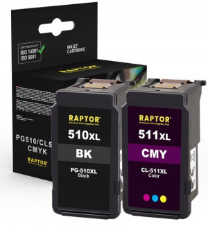2x Tusz Do Canon Pg510 Cl511 Mp240 Mp250 Ip2700