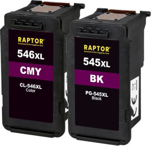 2x Tusz Do Canon Pg545 Cl546 Mg2450 Mg2455 Mg2540