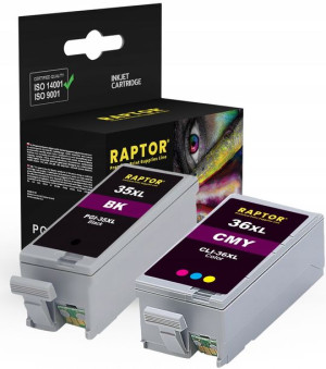 2x Tusz Do Canon Pgi35 Cli36 Pixma Ip100v Ip110