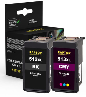 2x Tusz Do Canon Pg512 Cl513 Mx350 Mx360 Mx410