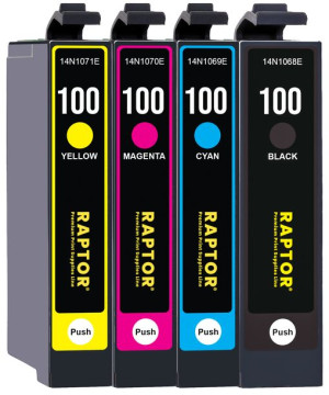 4x Tusz 100 Do Lexmark S402 S405 S408 S409 S502