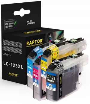 4x Tusz Do Brother Mfc-j285 Mfc-j470dw Lc123 Xl