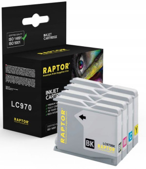 4x Tusz Do Brother Lc970 Dcp-135c 153c Mfc-260c