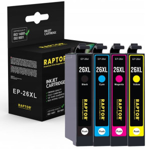 4x Tusz do Epson 26XL T2631 XP620 XP625 XP700