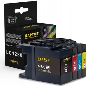 4x Tusz Do Drukarki Brother Mfc-j6510dw Lc-1280xl
