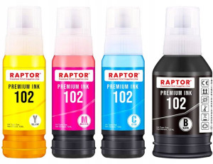 4x Tusz Do Epson 102 Ecotank Pro Et-15000 Et-3700