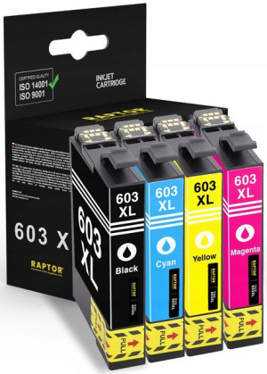 4x Tusz do Epson 603XL Expression Home XP-4105