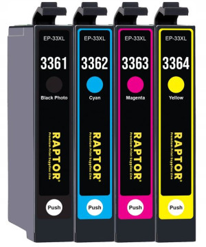 4x Tusz Do Epson T3361 33xl Xp7100 Xp830 Xp900