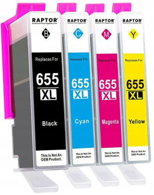 4x tusz do hp 3525 4615 5520 4625 5525 6520 6525