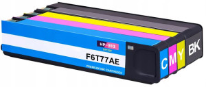 4x Tusz Do Hp 913a F6t79ae F6t78ae F6t77ae L0r95ae
