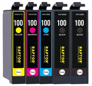 5x Tusz 100 Xl Do Lexmark Pro703 Pro705 Pro706