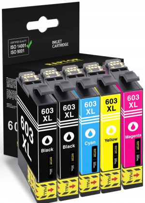 5x Tusz do Epson 603XL WorkForce WF-2830 DWF