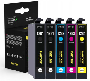 5x Tusz do Epson L355 L300 BX305F BX305FW KOMPLET