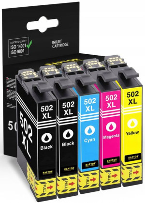 5x Tusz do Epson WorkForce WF-2860 DWF WF-2865 DWF