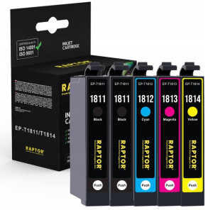 5x Tusz do Epson XP322 XP325 XP33 XP402 T1811