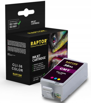 Tusz Do Canon Pixma Cli36 Ip100 Portable Kolorowy