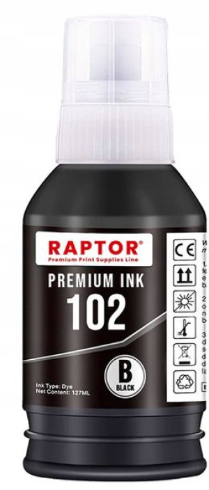 Tusz Do Epson 102 St-2000 St-3000 St-4000 Black