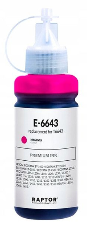 Tusz Do Epson L486 L550 L555 L565 L1300