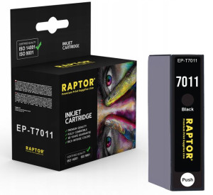 Tusz Do Epson T7011 Wp4525dnf Wp4530 Wp4533 Bk