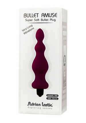Plug/vibr Wibrator Plug.silic.purple.vibrator