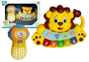 Pianinko I Telefon Interaktywne Lew