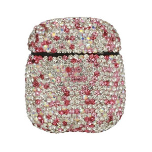 Etui Diamonds do słuchawek Airpods Różowe