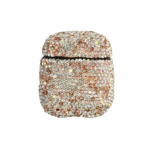 Etui Diamonds do słuchawek Airpods Złote