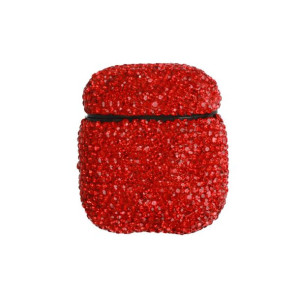 Etui Diamonds do słuchawek Airpods Czerwone