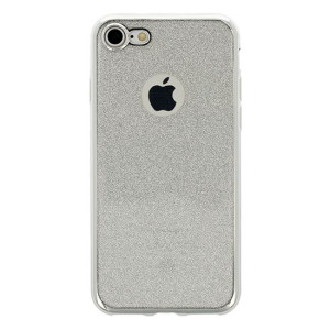 Glitter Case Elektro Samsung J3 2016 Srebrny
