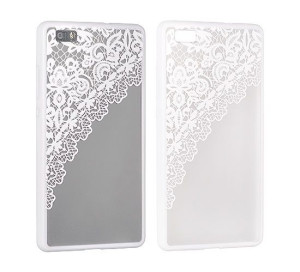 Lace Case Samsung S7 Wzór 2 Biały
