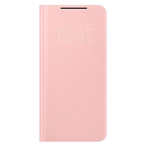 Futerał oryginalny SAMSUNG S21 Plus SAMSUNG LED View Cover ef-ng996pp różow