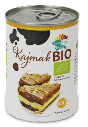 Kajmak Masa Krówkowa Bio 460 G (puszka) - Croc-crac (bioveri)