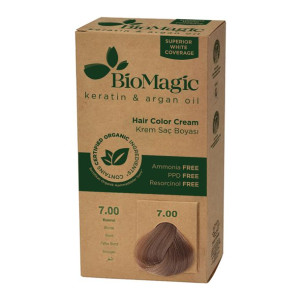 Farba Do Włosów Blond (7.00) 250 G - Biomagic