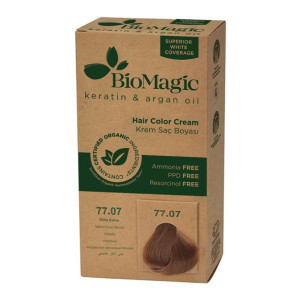 Farba Do Włosów Brązowy Blond (77.07) 250 G - Biomagic