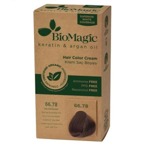 Farba Do Włosów Bardzo Ciemny Perłowy Blond (66.78) 250 G - Biomagic