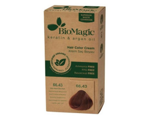 Farba Do Włosów Bardzo Ciemny Mahoniowy Blond (66.43) 250 G - Biomagic
