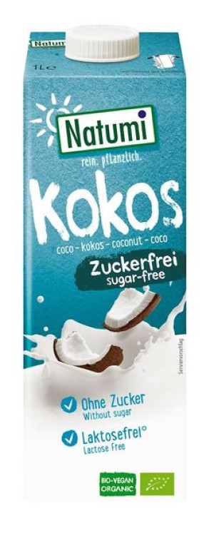 Napój Kokosowy Nie Zawiera Cukrów Bio 1 L - Natumi