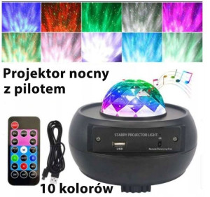 Projektor gwiazd dla dzieci usypiacz dla niemowląt
