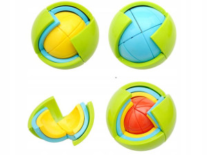 Gra edukacyjna zręcznościowa Puzzle Kula 3d