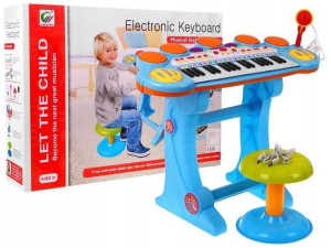 Keyboard dla dzieci MP3 USB zasilanie z powerbanku