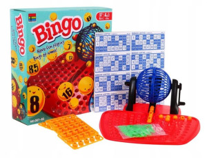 Gra Bingo amerykański totolotek loteria kulki